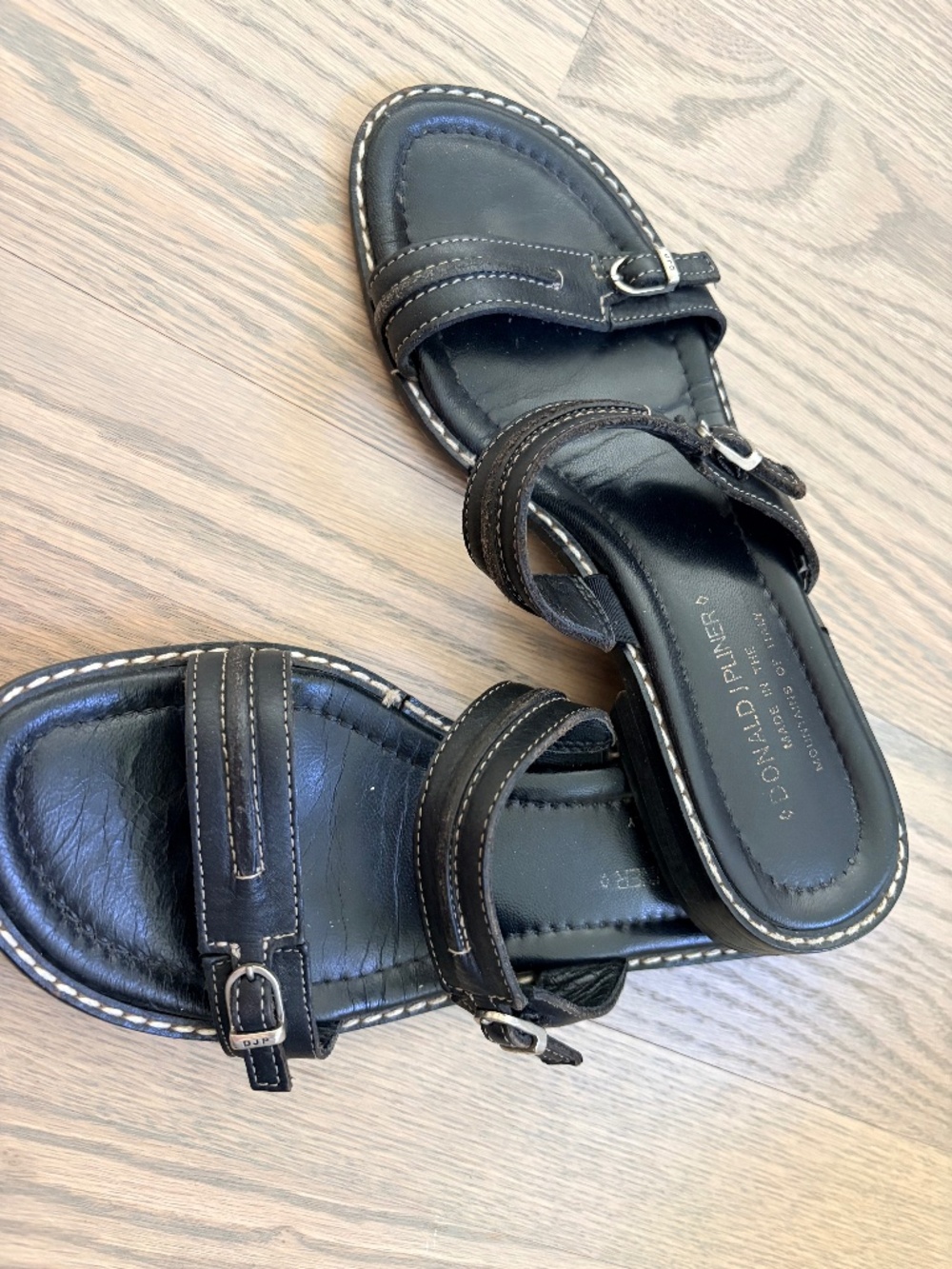 Donald Pliner Buckle Sandals